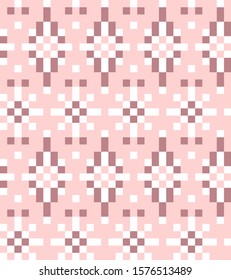Snowflake Seamless Pattern - This is a snowflake pattern suitable for website resources, graphics, print designs, fashion textiles and etc.