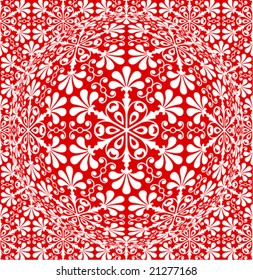 Snowflake seamless wallpaper.