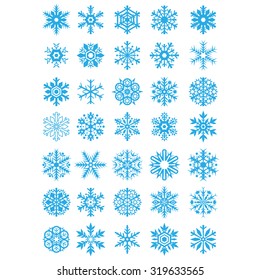 Snowflake set