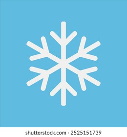 Conjunto de copo de nieve. Sobre fondo aislado. Colección del copo de nieve. Icono de Navidades. Escarcha. Ilustración vectorial