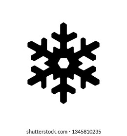 Snowflake Shape Icon Logo