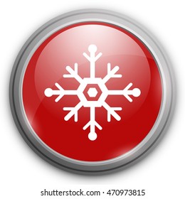 Snowflake sign icon