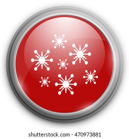 Snowflake sign icon