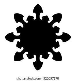 Snowflake Silhouette
