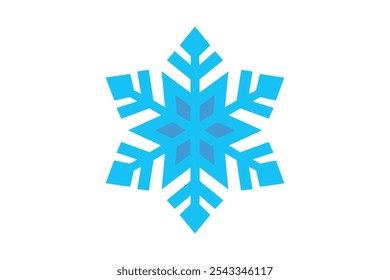 silhueta floco de neve vetor design ilustração