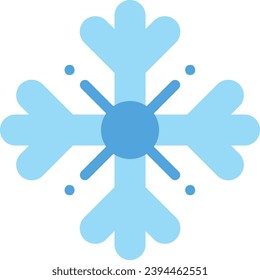 Snowflake single vector line icon
