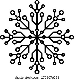 Icono de contorno de línea delgada de invierno de congelación de nieve. Icono de copo de nieve. Manténgase congelado. Marcado de copo de nieve. Manténgase por debajo de cero. Acondicionador de aire. Conjunto de iconos de línea delgada de copos de nieve. Copo de nieve Ilustración simple.