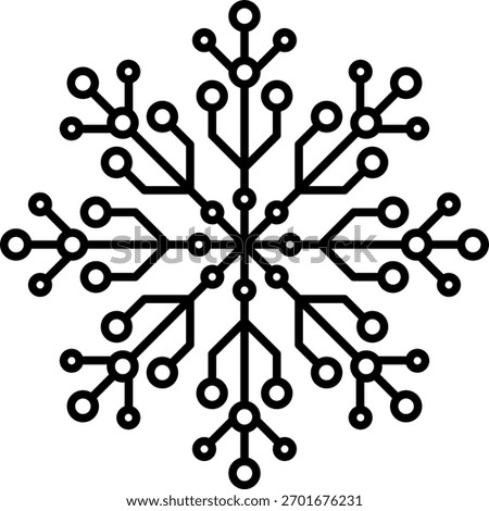 Snowflake snow freeze winter thin line outline icon. Snowflake icon. Keep frozen. Snowflake marking. Keep below zero. Air conditioner. Snowflakes thin line icon set. Snowflake Simple illustration.