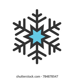 Snowflake, snow icon