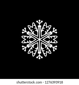Snowflake, snow, winter icon. Element of winter icon for mobile concept and web apps. Detailed Snowflake, snow, winter icon can be used for web and mobile