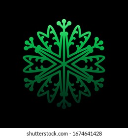 Snowflake, snow, winter nolan icon. Simple thin line, outline vector of snowflakes icons for ui and ux, website or mobile application