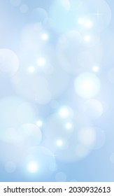  Snowflake and snowfall. Flake of snow fall in frosty air.  ice, frost . Decoration for happy holiday. Eps 10