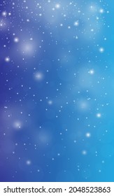  Copo de nieve y nevada. El lago de nieve cae en el aire helado.  hielo, escarcha. Decoración para unas vacaciones felices. Eps 10