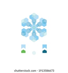 snowflake snowflakes winter snow ice frozen cloud water air white blue christmas hexagon sky logo icon badge symbol