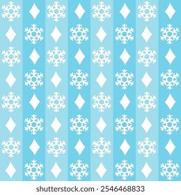 Copo de nieve con diseño brillante en el patrón transparente azul