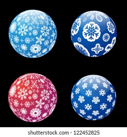 Snowflake sphere.