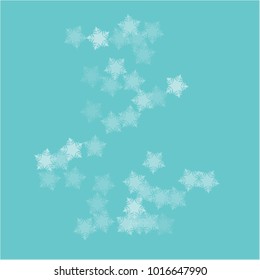 Snowflake texture which consists of isolated elements. Stylish, consist of beautiful elements in snowflake texture. Can be used as print, wallpaper, cards, poster, logo, background