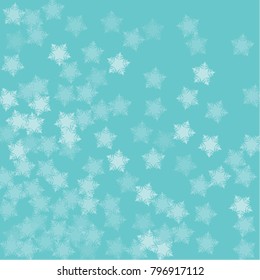 Snowflake texture which consists of isolated elements. Stylish, consist of beautiful elements in snowflake texture. Can be used as print, wallpaper, cards, poster, logo, background