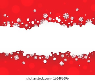 Snowflake theme background 5 - eps10 vector illustration.