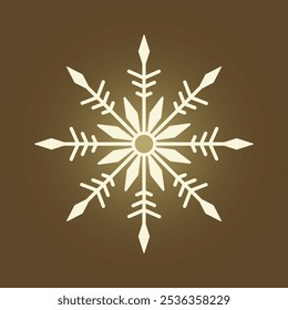 Snowflake arte na moda encantadora ilustração vetorial abstrata colorido design.eps útil