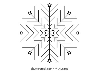 Snowflake use for christmas