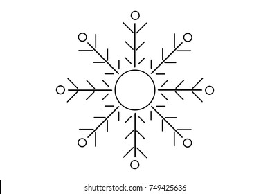 Snowflake use for christmas