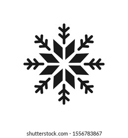 Snowflake Vector Christmas Icon Snow