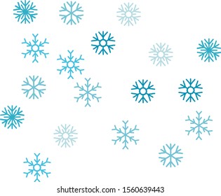 snowflake vector snowflake colorful illustration