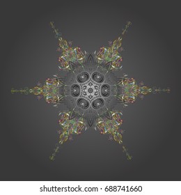 Snowflake vector design