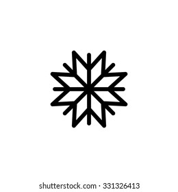 Snowflake - vector icon