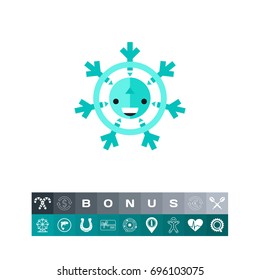 Snowflake Vector Icon