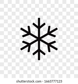 Icono vector Snowflake en estilo moderno de diseño para sitio web y aplicación móvil