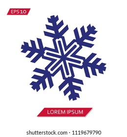 snowflake vector icon symbol