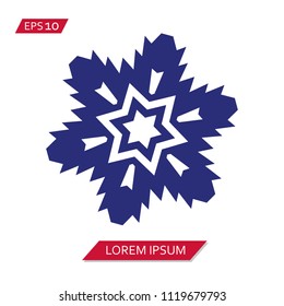 snowflake vector icon symbol