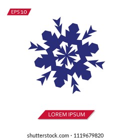 snowflake vector icon symbol