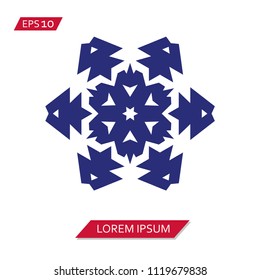 snowflake vector icon symbol