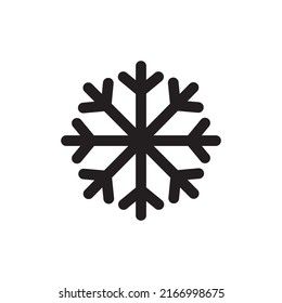 snowflake vector icon symbol illustration