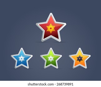Snowflake Vector Icons