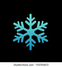 snowflake vector illustration art 
