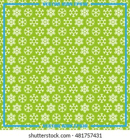 snowflake vector illustration EPS 10.
