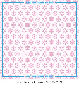snowflake vector illustration EPS 10.