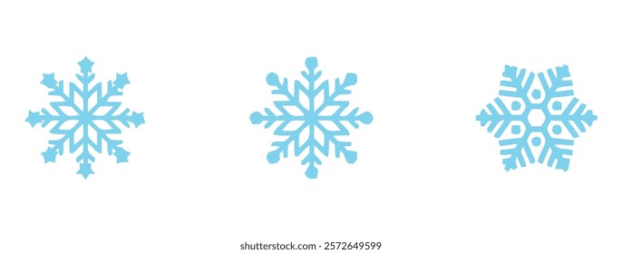 Snowflake Vector Illustration for Winter and Holiday Designs