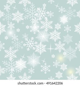 Snowflake vector pattern.