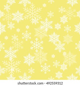 Snowflake vector pattern.