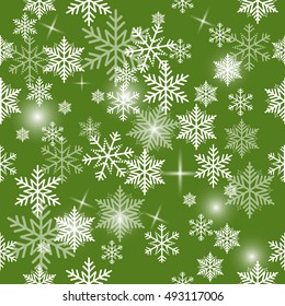 Snowflake vector pattern.