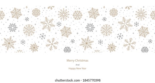 snowflake vector pattern design, charistmas and happy new year background