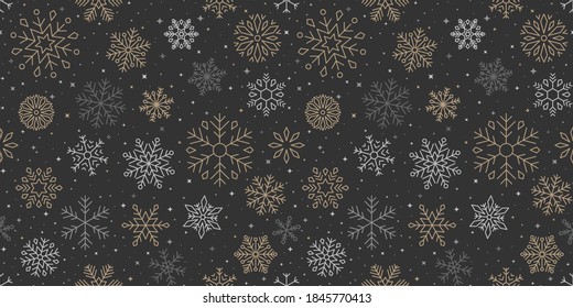 snowflake vector pattern design, charistmas and happy new year background