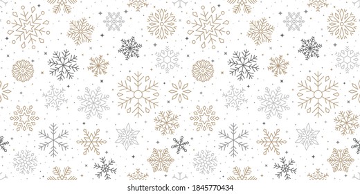 snowflake vector pattern design, charistmas and happy new year background