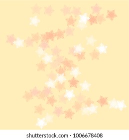 Snowflake vector which consists of isolated elements. Stylish, consist of beautiful elements in snowflake vector. Can be used as print, wallpaper, cards, poster, logo, background and etc.