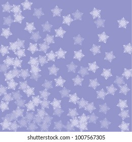 Snowflake vector which consists of isolated elements. Stylish, consist of beautiful elements in snowflake vector. Can be used as print, wallpaper, cards, poster, logo, background and etc.